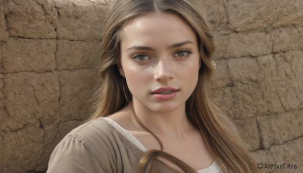 A unique view of a female in dynamic scene