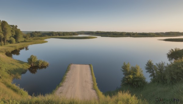 A landscape in the heart of a beautiful day