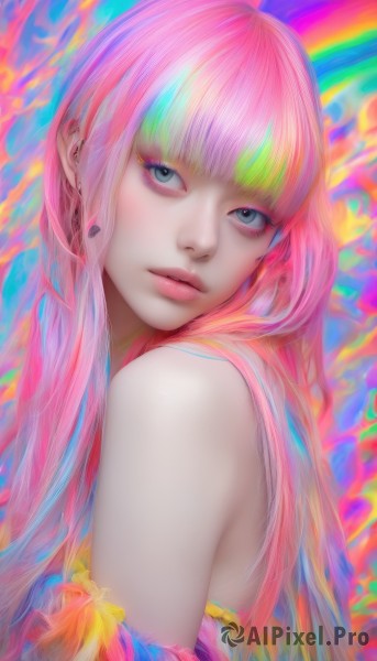 A stunning view of a female in dynamic scene