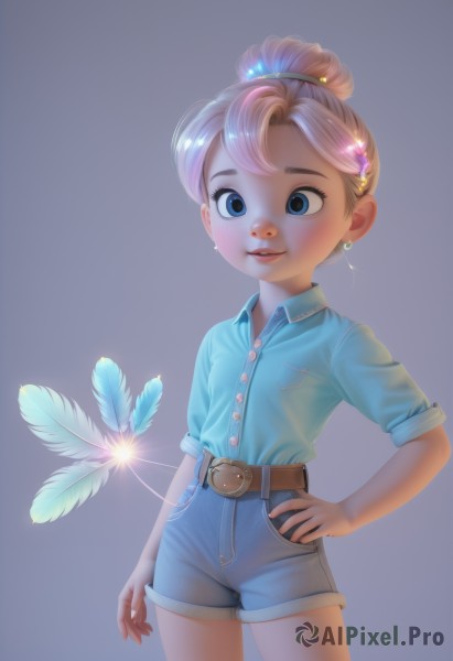 The majestic beauty of a child set within a dynamic dynamic scene