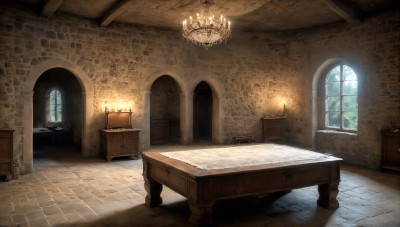 HQ,day,indoors,no humans,window,shadow,chair,table,sunlight,scenery,stairs,door,light,lamp,candle,wall,carpet,church,candlestand,chandelier,fireplace,bed,desk,wooden floor,cabinet