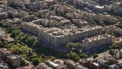 outdoors,day,water,tree,no humans,from above,building,nature,scenery,forest,city,cityscape,ruins,river,landscape