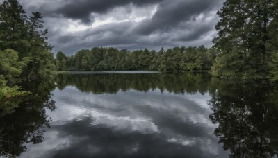 outdoors,sky,day,cloud,water,tree,no humans,cloudy sky,grass,nature,scenery,forest,reflection,road,river,landscape,lake,reflective water