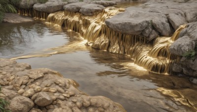 outdoors,day,water,tree,no humans,grass,plant,nature,scenery,forest,reflection,rock,river,stone,stream,signature,leaf