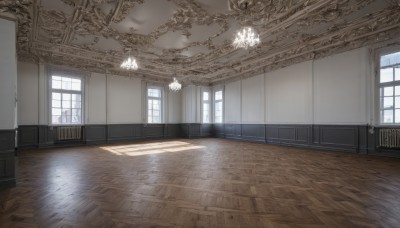 day,indoors,no humans,window,shadow,chair,sunlight,scenery,wooden floor,stairs,door,light,floor,ceiling,hallway,carpet,ceiling light,reflective floor,chandelier,watermark,curtains,tiles,tile floor