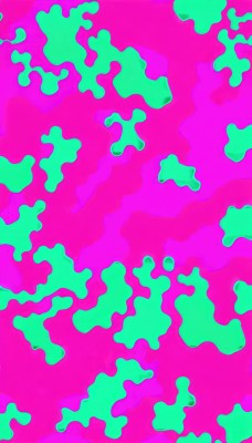 solo,simple background,pokemon (creature),no humans,pink background,pink theme,colorful,abstract,looking at viewer,green background,green theme