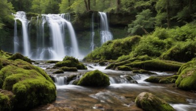 outdoors,day,water,tree,no humans,nature,scenery,forest,rock,river,waterfall,landscape,moss,stream