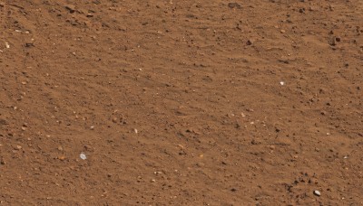 solo,outdoors,no humans,from above,scenery,sand,brown theme,monochrome,comic,ground vehicle,motor vehicle,debris,orange theme,desert,footprints