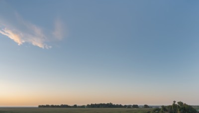 outdoors,sky,cloud,tree,blue sky,no humans,grass,building,nature,scenery,sunset,horizon,river,landscape,gradient sky,hill,day,water,ocean,plant,rock,sun,sunrise