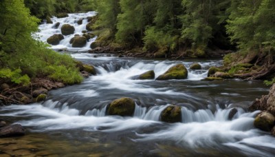 outdoors,water,tree,no humans,nature,scenery,forest,rock,river,waterfall,fog,stream,day,landscape