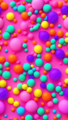 solo,signature,no humans,from above,candy,balloon,pink theme,colorful,too many,blurry,gradient,gradient background,scenery,multicolored background,abstract,still life