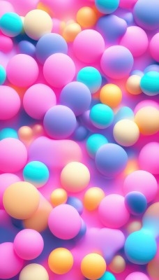 solo,blurry,no humans,depth of field,bokeh,colorful,blurry background,from above,lens flare,balloon,multicolored background,still life