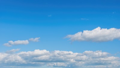 outdoors,sky,day,cloud,signature,blue sky,no humans,cloudy sky,scenery,blue theme,monochrome,above clouds