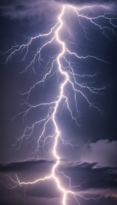 outdoors,sky,cloud,no humans,ocean,cloudy sky,scenery,electricity,purple theme,lightning,night,horizon,dark