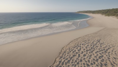 outdoors,sky,day,water,tree,no humans,ocean,beach,scenery,sand,horizon,waves,shore,cloud,blue sky,nature