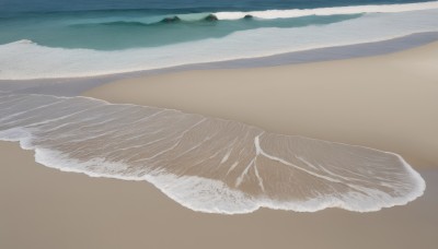 outdoors,day,water,no humans,shadow,ocean,beach,scenery,sand,horizon,waves,shore,footprints