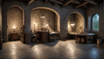 HQ,day,indoors,book,no humans,window,chair,table,sunlight,scenery,lantern,stairs,door,bookshelf,light,lamp,candle,wall,shelf,candlestand,chandelier,fireplace,wooden floor,stool,vase,barrel,cabinet