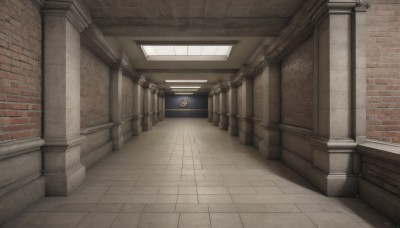 indoors,no humans,window,night,shadow,scenery,stairs,door,wall,brick wall,pillar,hallway,sunlight,tiles,light,tile floor,arch,column,stone floor,brick floor,stone stairs