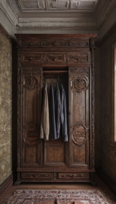 indoors,no humans,window,scenery,wooden floor,door,painting (object),still life,carpet,floor,hallway,rug