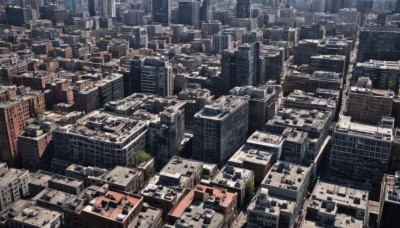 outdoors,tree,no humans,from above,building,scenery,city,cityscape,skyscraper,day,road,real world location