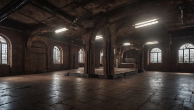 day,indoors,water,no humans,window,chair,sunlight,scenery,light rays,stairs,door,light,tile floor,pillar,ceiling,hallway,church,arch,ceiling light,chandelier,wooden floor,tiles,floor,stone floor,vanishing point,brick floor