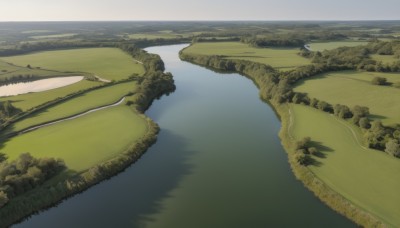 outdoors,sky,day,water,tree,no humans,bird,ocean,grass,nature,scenery,forest,mountain,horizon,road,river,landscape,lake,hill,cloud,from above,reflection,bush,field,path