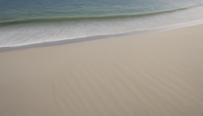 solo,outdoors,day,water,no humans,ocean,beach,scenery,sand,horizon,road,shore,sky,traditional media,ground vehicle,waves