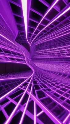 solo,monochrome,no humans,glowing,scenery,purple theme,science fiction,magic circle,pink theme,abstract,laser