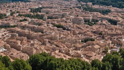 outdoors,day,tree,no humans,building,nature,scenery,forest,city,cityscape,river,landscape,ruins