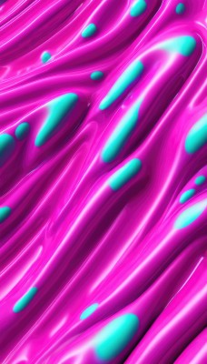 1girl,solo,shiny,no humans,close-up,pink theme,slime (substance),colorful,abstract