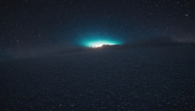 outdoors,sky,cloud,water,no humans,night,ocean,beach,star (sky),night sky,scenery,starry sky,reflection,horizon,star (symbol),building,city,silhouette,cityscape,dark,city lights,milky way