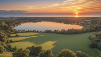 outdoors,sky,cloud,water,tree,no humans,ocean,sunlight,cloudy sky,nature,scenery,forest,reflection,sunset,mountain,sun,horizon,road,river,landscape,lake,shore,orange sky,beach,grass,bush