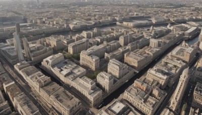 outdoors,tree,no humans,from above,building,scenery,city,cityscape,bridge,river,landscape,road,skyscraper,real world location