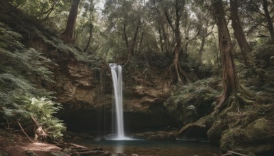 outdoors,day,water,tree,no humans,sunlight,plant,nature,scenery,forest,rock,river,waterfall,moss,stream,landscape