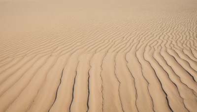 solo,monochrome,outdoors,no humans,traditional media,beach,parody,scenery,brown background,sand,desert,fine art parody,1girl,comic,close-up,brown theme