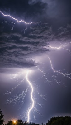 outdoors,sky,cloud,tree,no humans,night,cloudy sky,nature,scenery,forest,sun,electricity,lightning,night sky,dark,fireworks