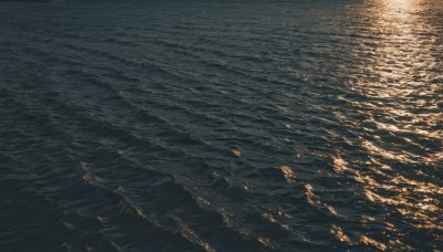 outdoors,sky,water,no humans,night,ocean,from above,beach,scenery,sunset,horizon,waves,shore,military,dark,watercraft,ship