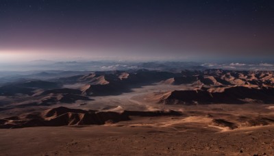 outdoors,sky,cloud,no humans,night,beach,star (sky),night sky,scenery,starry sky,mountain,sand,horizon,landscape,mountainous horizon,desert,ocean,rock,space,shore