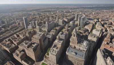 outdoors,sky,water,no humans,ocean,from above,building,scenery,city,horizon,cityscape,skyscraper,rooftop,day,cloud,tree,blue sky