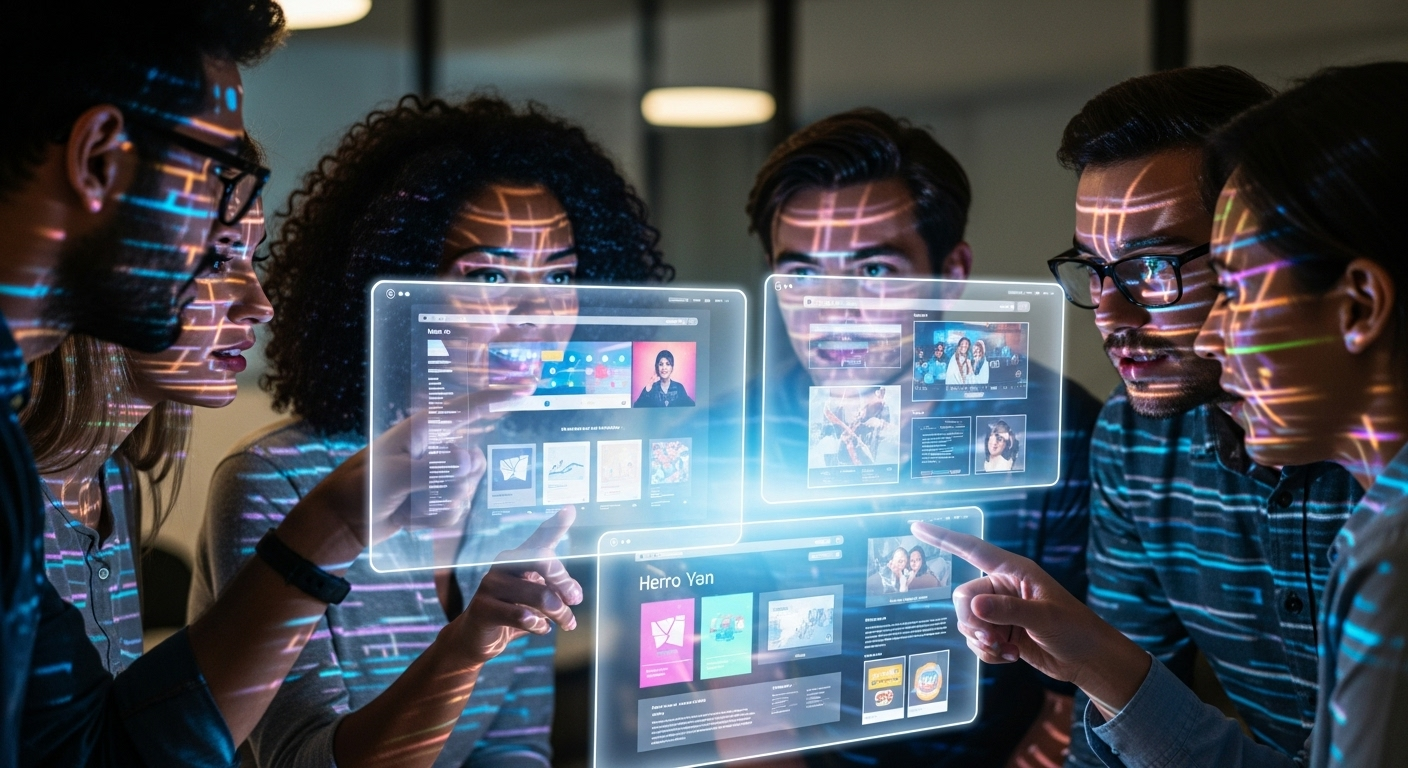 ai stock images for website design