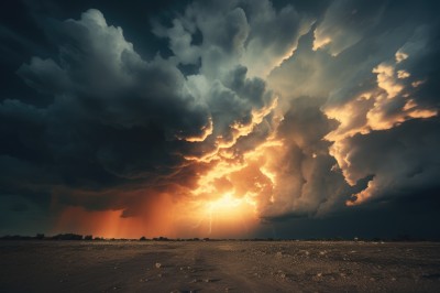 outdoors,sky,cloud,no humans,ocean,sunlight,cloudy sky,scenery,sunset,city,sun,horizon,lightning,grass,nature,light rays,field,landscape