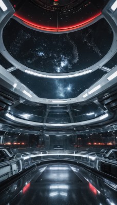 sky,signature,no humans,window,star (sky),scenery,starry sky,reflection,science fiction,realistic,space,planet,spacecraft,cockpit,night,building