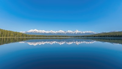 outdoors,sky,day,cloud,water,tree,blue sky,no humans,grass,nature,scenery,snow,forest,reflection,mountain,river,landscape,lake,reflective water,ocean