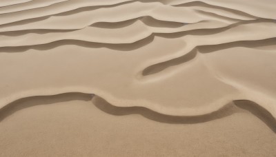 solo,1boy,male focus,outdoors,water,no humans,shadow,ocean,beach,close-up,sand,shore,1girl,realistic,brown theme