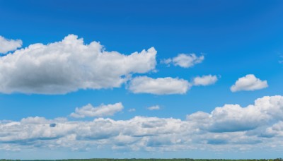 outdoors,sky,day,cloud,blue sky,no humans,cloudy sky,scenery,blue theme,cumulonimbus cloud,grass