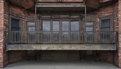 outdoors,sky,day,cloud,no humans,window,building,scenery,stairs,door,railing,balcony,indoors,watermark,snow,fence,wall,brick wall,air conditioner