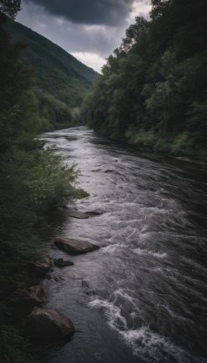 outdoors,sky,day,cloud,water,tree,no humans,ocean,cloudy sky,grass,nature,scenery,forest,rock,mountain,bush,river,waves,landscape,shore,stream