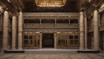 outdoors,day,indoors,no humans,window,sunlight,building,scenery,stairs,door,light,architecture,pillar,arch,column,fantasy,ceiling,carpet