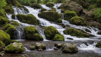 outdoors,day,water,tree,no humans,nature,scenery,forest,rock,river,waterfall,landscape,moss,stream