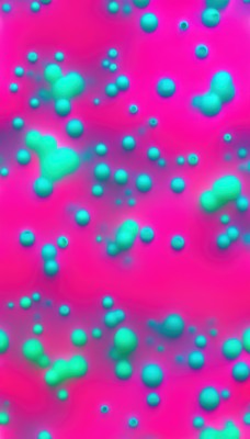 solo,blurry,no humans,pink background,bubble,pink theme,simple background,gradient,gradient background,multicolored background,green theme,colorful,abstract